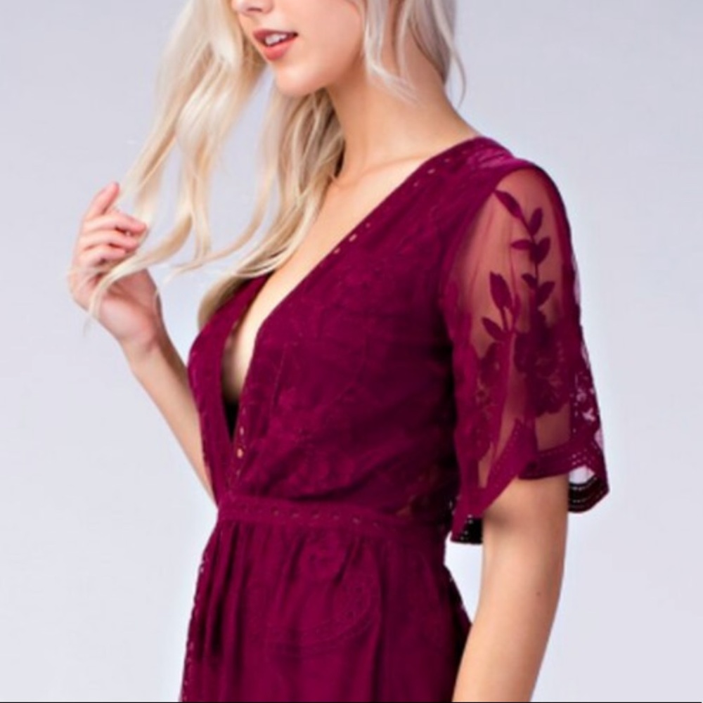 Gorgeous Custom Lined Chic Boho Dress
